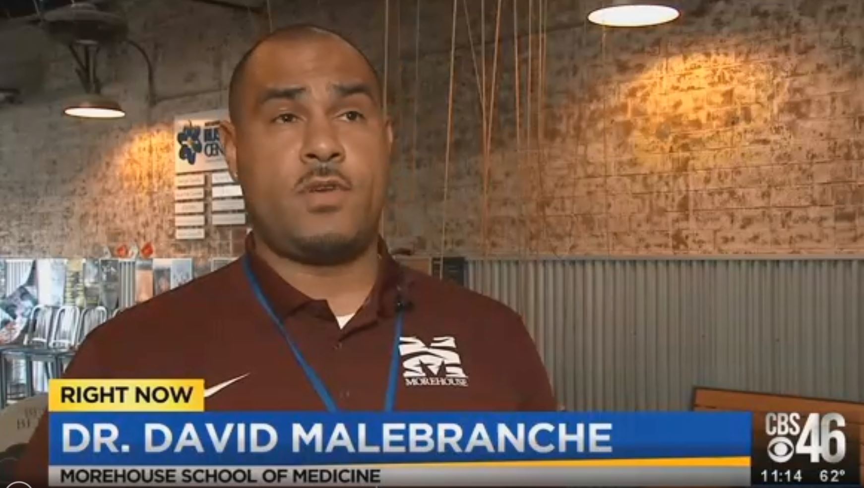 Morehouse School of Medicine's Dr. David Malebranche shares his thoughts with CBS46 about the gay dating app Grindr's new feature that reminds users to get tested and how it could be more effective.