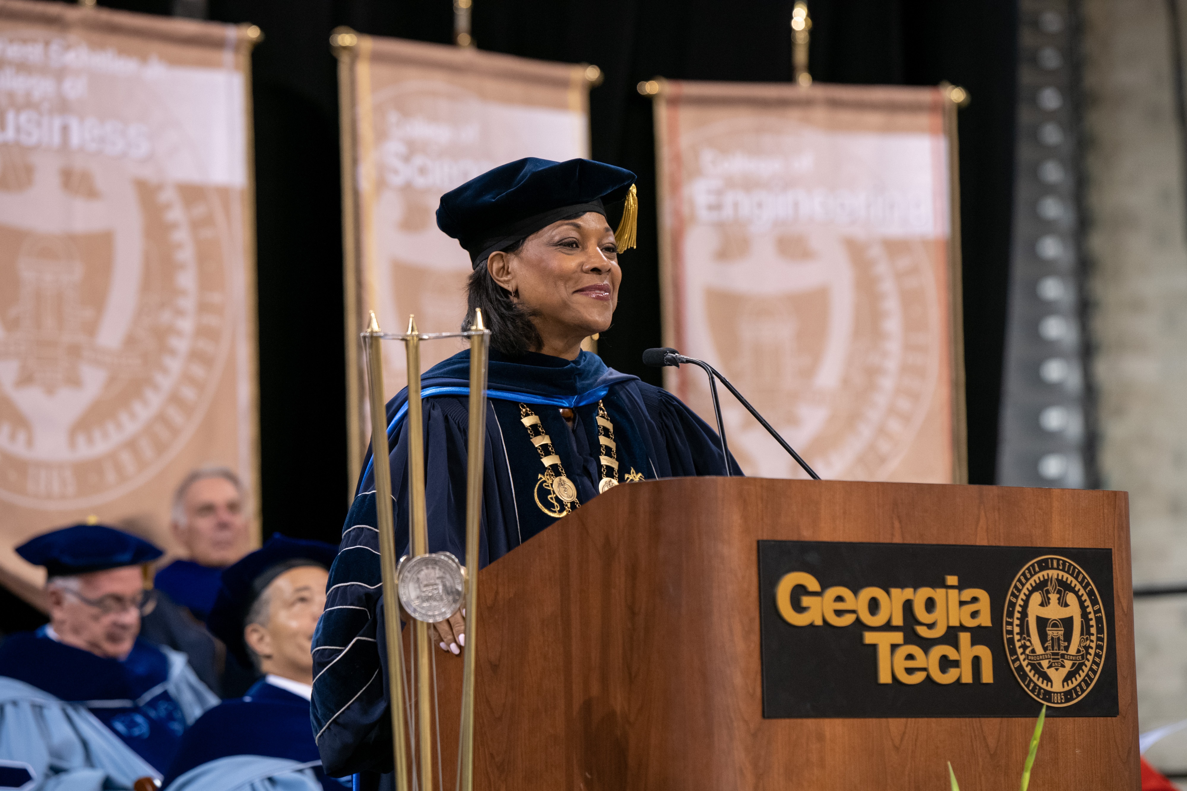 Valerie Montgomery Rice speaks at Georgia Tech