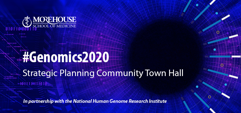 #Genomics2020 Strategic Planning Community Town Hall