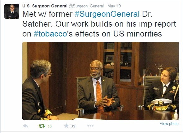 Surgeon General Murthy's Tweet