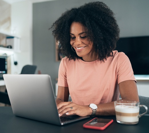 Woman on Laptop