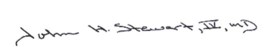 John Stewart Signature