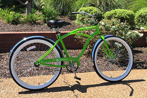 Regions Bank green – bikes