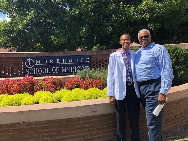 Matthew Young and Dr. Harding Young '86