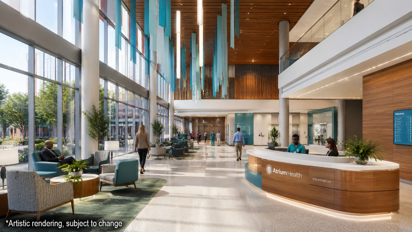 Hospital Lobby Interior
