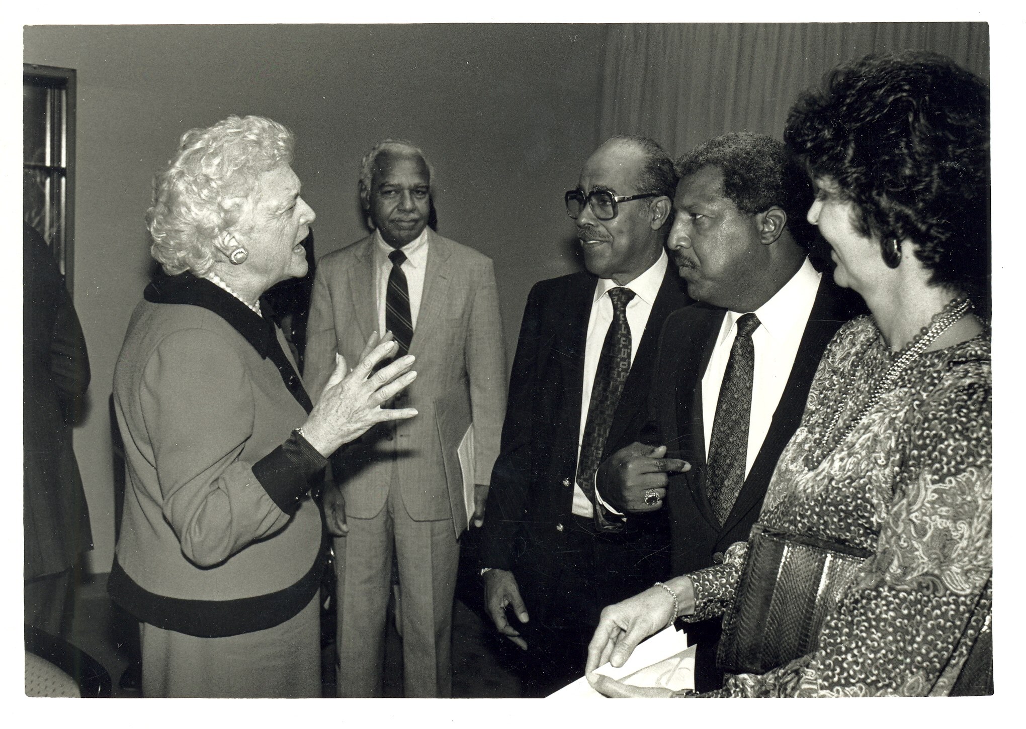 Barbara Bush at Morehouse School of Medicine's 5th Convocation