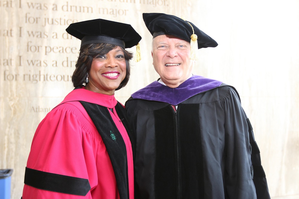 Gov Nathan Deal and Dr. Valerie Montgomery Rice