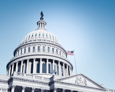 the Capitol building