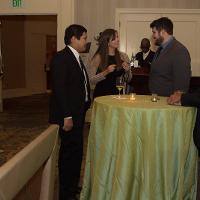 A group at the holiday party