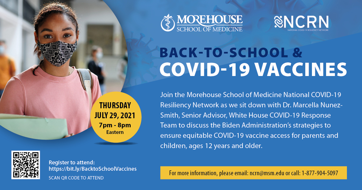 Back to School & COVID-19 Webinar