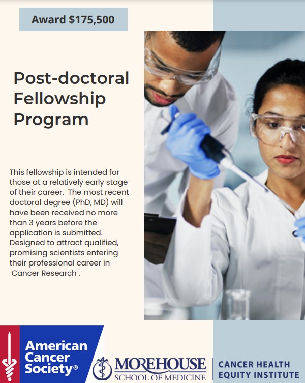 post doctoral research fellowship in usa