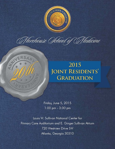 Joint Residents' Graduation 2015