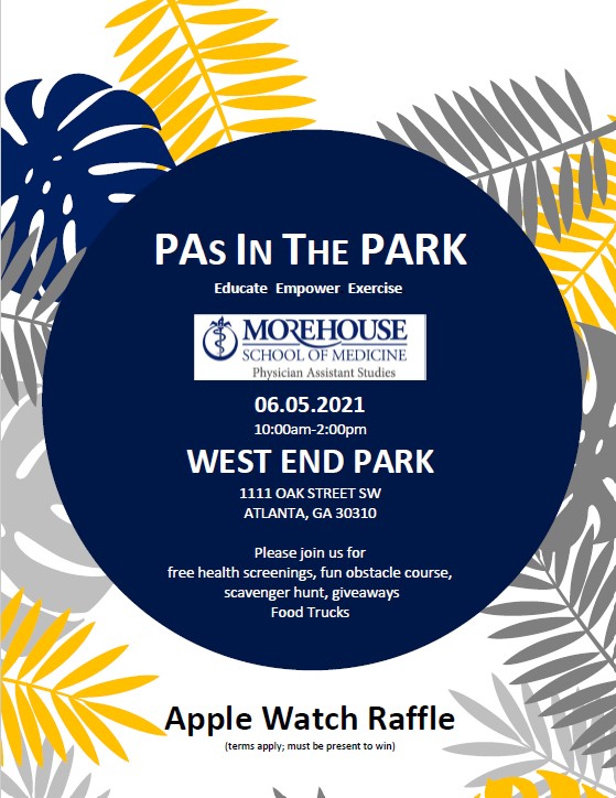 PA's in the Park